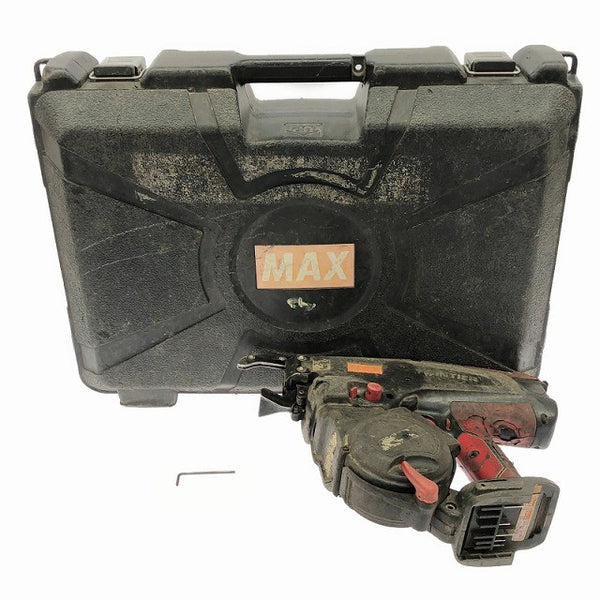 ☆中古品☆MAX マックス 14.4V 充電式鉄筋結束機 ツインタイア RB-440T 本体＋ケース付 ツインタイヤ コードレス 鉄筋工事137865 - 3