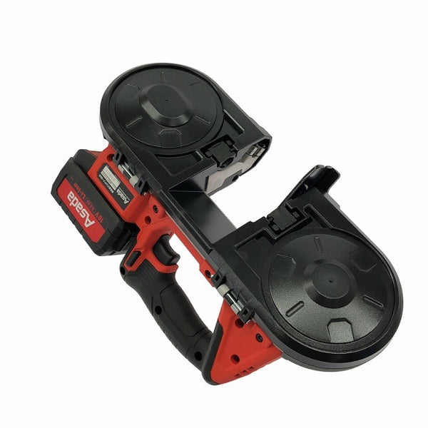☆極美品☆Asada アサダ 18V 充電式バンドソー H65 バッテリー1個(18V 5.0Ah) 充電器 ケース付き113190 - 7