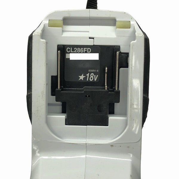 ☆中古品☆makita マキタ 18V 充電式クリーナー CL286FDZW 白/ホワイト 本体のみ サイクロン一体式 コードレス掃除機 内装127030 - 9