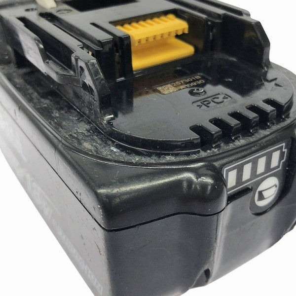 ☆比較的綺麗☆makita マキタ 18V 6.0Ah 純正リチウムイオンバッテリー BL1860B 残量表示付 急速充電対応 蓄電池 充電池 雪マーク 116490 - 6