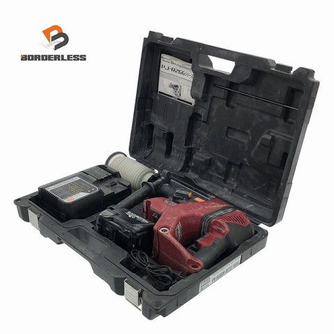 ☆中古品☆MAX マックス 25.2V 充電式ブラシレスハンマドリル PJ-R266 バッテリ 充電器 ケース付 コードレス ハンマードリル118686