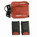 ☆中古品☆HILTI ヒルティ 21.6V 充電式鋲打ち機 BX3-L-22 バッテリ2個(2.5Ah) 充電器 ケース付 鋲打機 コンクリートネイラー132691 - 10