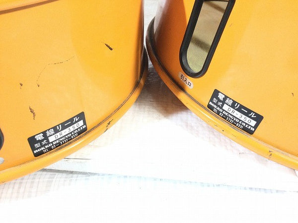 ☆中古セット☆ROKKO DENGYO 六光電業 電線リール DR-350 ドラムリール 通線工具116522 - 10