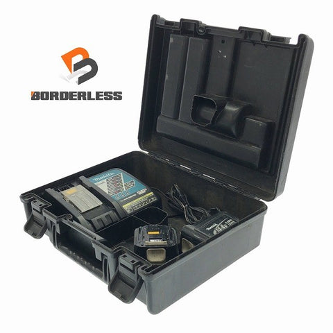 ☆中古品☆ makita マキタ 3個セット バッテリ2個(BL1430 BL1440) 充電器(DC18RC) おまけのケース付き♪ ※コメント必読 116158