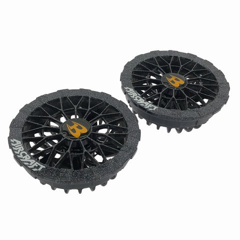 ☆比較的綺麗☆BURTLE バートル 24V エアークラフト用バッテリー AC09 赤 ファンユニット AC09-2 アーバンブラック 2025年モデル - 0