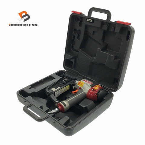 ☆中古品☆MAX マックス 一般庄/常圧 フロア用エアネイラ TA-557B/957T 幅9mm 長さ32～57mm フロアタッカー エアタッカー117925