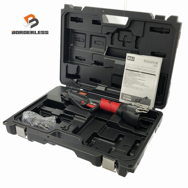 ☆未使用品☆MAX マックス 充電式メッシュ筋カッタ PJ-C060 本体+付属品+ケース ※バッテリ・充電器別売り120658 - 1