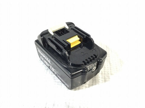 ☆比較的綺麗 2点セット☆makita マキタ 18V 6.0Ah 純正リチウムイオンバッテリー BL1860B 急速充電器 DC18RA128745 - 0