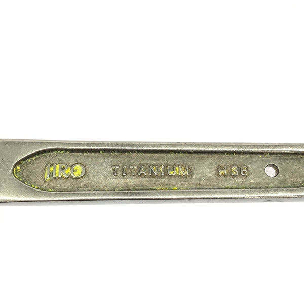 ☆中古品☆JIRO ジロー チタンメガネレンチ M20 H32 シノ付き 片口メガネレンチ118551 - 10