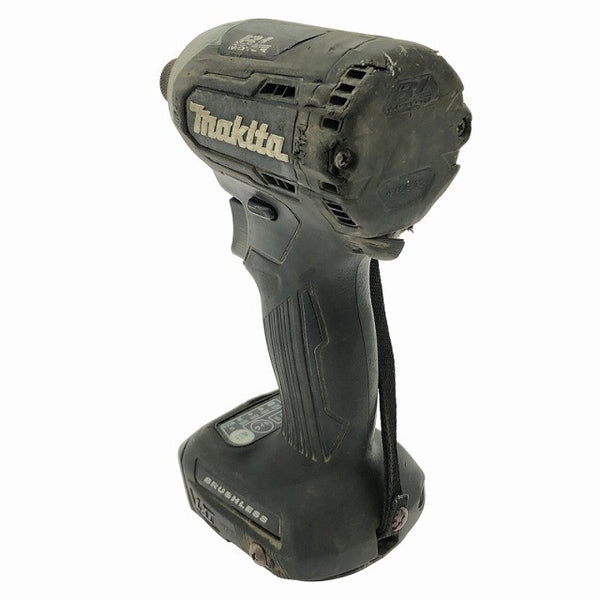 ☆中古品☆makita マキタ 14.4V 充電式インパクトドライバー TD160D 黒 本体のみ コードレスインパクトドライバー132586 - 5
