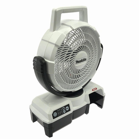 ☆未使用品☆makita マキタ 40Vmax/100V 充電式ファン CF001GZW 白/ホワイト 本体＋ACアダプタ コードレス 送風機 扇風機138657 - 0
