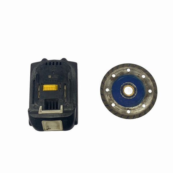 ☆中古品☆ｍakiat マキタ 18V 100mm 充電式ディスクグラインダ GA402D バッテリ1個(18V3.0Ah) ケース付き 研磨 サンダー119027 - 9