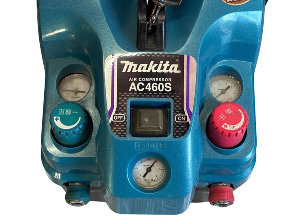 ☆比較的綺麗☆makita マキタ 常圧/高圧 内装エアコンプレッサー AC460S  100V 3L 小型 軽量 内装エアーコンプレッサー137373 - 6