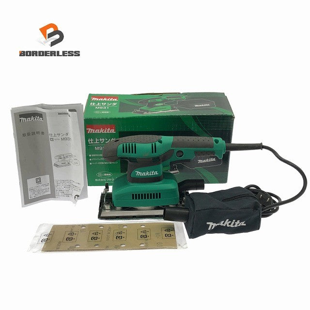 ☆未使用品☆ makita マキタ 仕上サンダ M931 電動工具132047 ☆未使用品☆ makita マキタ 仕上サンダ M931 電動工具132047 | 誰もが