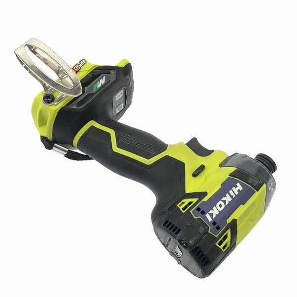 ☆美品☆HiKOKI ハイコーキ 36V コードレスインパクトドライバー WH36DD 黄色/スパイダーイエロー 本体のみ 充電式116718 - 4