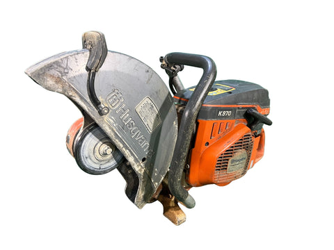 ☆中古品☆Husqvarna ハスクバーナ パワーカッター K970 3 14インチ/350mm エンジン式 コンクリートカッター エンジンカッター125783 - 0