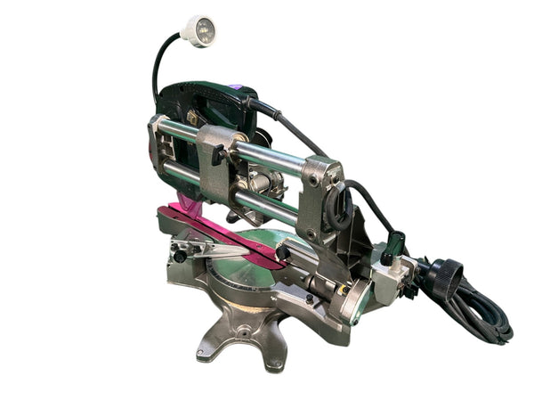 ☆中古品☆HITACHI 日立工機 100V 190mm 卓上スライド丸のこ C7RSHC レーザー ライト付 卓上スライドマルノコ 木工用 切断機133958 - 4