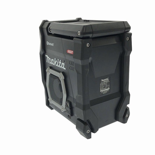 ☆美品☆makita マキタ 10.8V/14.4V/18V/40Vmax/100V 充電式ラジオ MR002G 黒 本体のみ Bluetooth コードレス 現場ラジオ 116075 - 5
