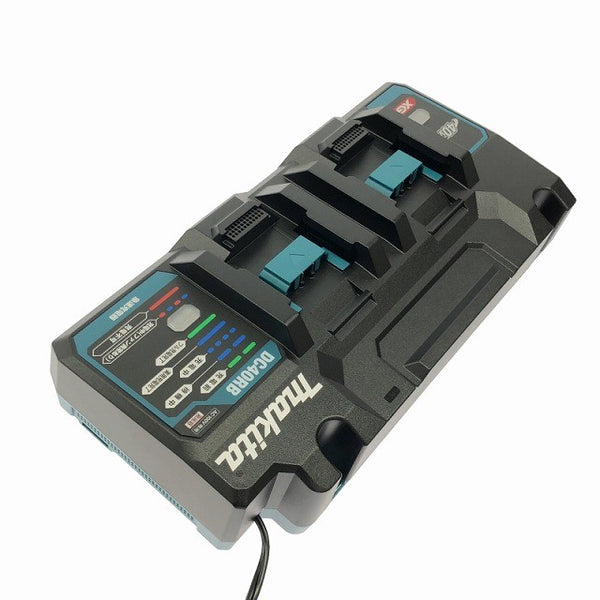 ☆未使用品☆makita マキタ 40Vmax 2口急速充電器 DC40RB 箱なし 蓄電池 リチウムイオンバッテリ134623 - 4