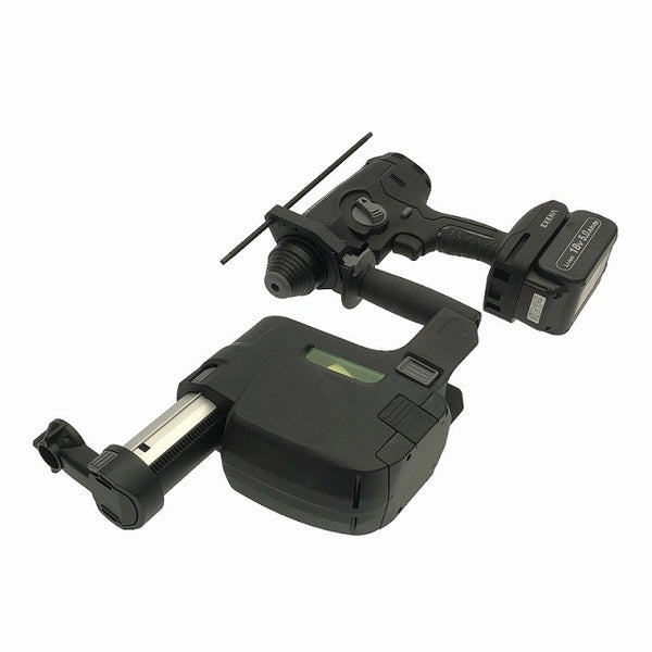 ☆未使用品☆Panasonic パナソニック 18V 充電ハンマードリル EZ1HD1J18V-B バッテリー2個+充電器 集じん付123661 - 4