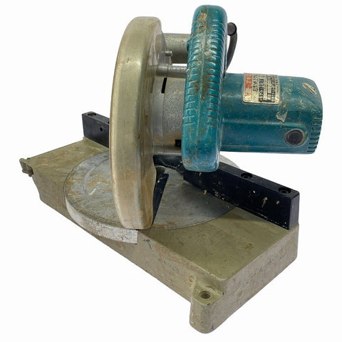 ☆中古品☆makita マキタ 200～216mm 8型卓上マルノコ LS0810 216mm中古刃付き クロスカットソー 木工 切断機 丸のこ 丸鋸129416 - 0