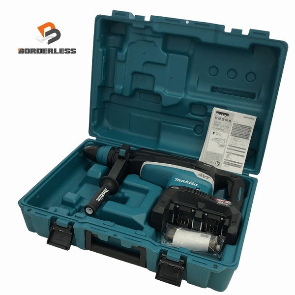 ☆未使用品☆makita マキタ 80Vmax(40Vmax×2) 52mm 充電式ハンマドリル HR006GZK 本体＋ケース付 SDSマックス コードレス137421 - 1