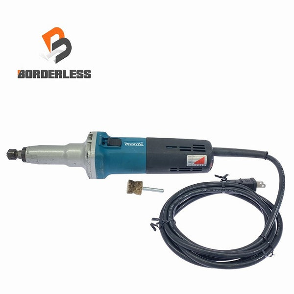 ☆中古品☆makita マキタ 100V 電子ハンドグラインダー GD0800C コード式 ストレートグラインダー ダイグラインダー 研磨機 研削 - 1