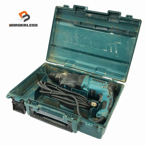 ☆中古品☆makita マキタ 100V 26mm ハンマドリル HR2601F ケース付 SDSプラス コード式 ハンマードリル 穴あけ 穿孔137444