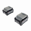 ☆極美品☆makita マキタ 40Vmax 2.5Ah 純正 リチウムイオンバッテリー BL4025 2個 リチウムイオン電池 充電池 蓄電池130656 - 4