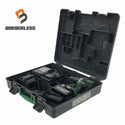☆中古品☆HITACHI 日立工機 18V 13mm コードレス振動ドライバドリル DV18DBL2 バッテリー2個(18V 6.0Ah)充電器付 穴あけ - 1