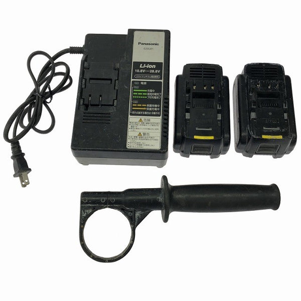☆中古品☆Panasonic パナソニック 18V 充電振動ドリル＆ドライバー EZ7950 バッテリー2個(18V 5.0Ah) 充電器セット134308 - 9