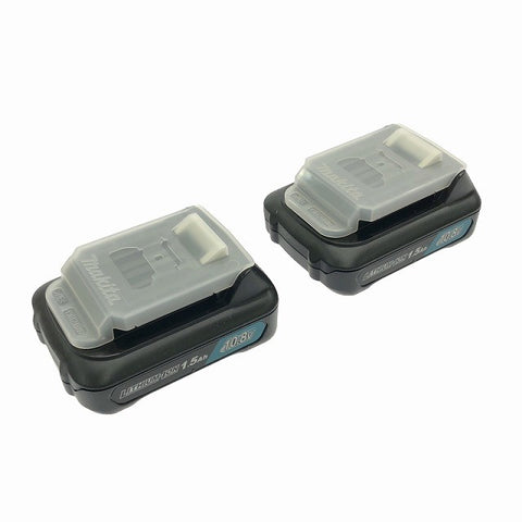 ☆未使用2点セット☆makita マキタ 10.8V 純正リチウムイオンバッテリー BL1015 1.5Ah リチウムイオン電池131042 - 0