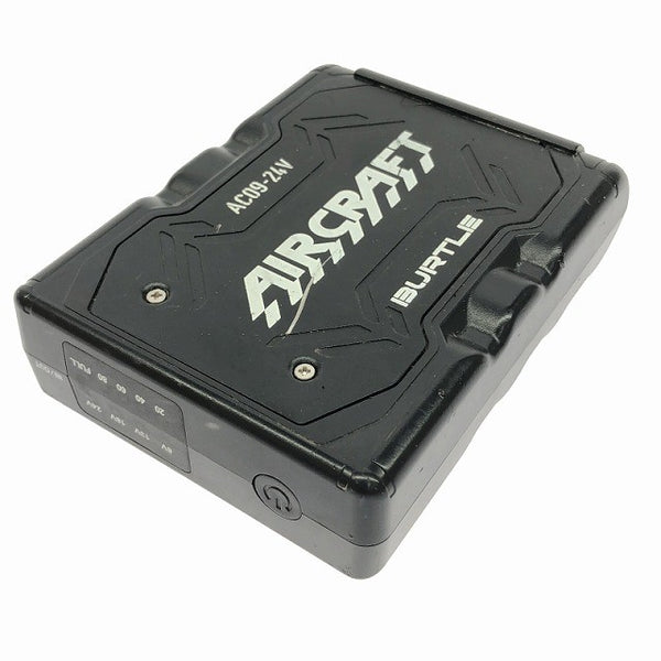 ☆中古品☆BURTLE バートル エアークラフト専用バッテリー AC09 黒 ファンユニット AC09-1 黒 空調作業服用 京セラ136592 - 6