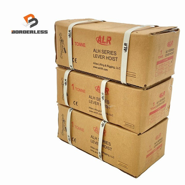 ☆未使用品 3個セット☆ALR 1t レバーホイスト ALH-010-1.5 3個 揚程1.5m 荷揚げ 吊り具 荷締め129947 - 1
