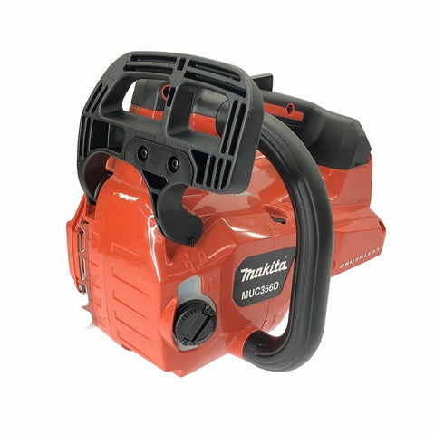 ☆未使用品☆makita マキタ 18V＋18V/36V 350mm 充電式チェンソー MUC356DZFR 赤 本体のみ チェーンソー 剪定 伐採 切断 造園業 - 0