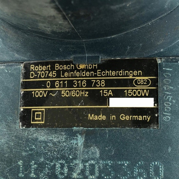 ☆中古品☆BOSCH ボッシュ 100V 破つりハンマー GSH11E ケース付き 破壊 粉砕 ハツリ 斫り チッパー おまけ付き119501 - 8