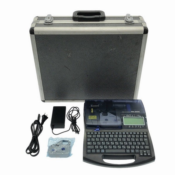 ☆中古美品☆Canon キャノン ケーブルIDプリンター Mk2000 ACアダプター ケース付き チューブマーカー ラベル用品 電設工事117692 - 3