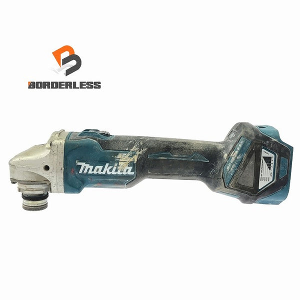 ☆中古品☆makita マキタ 18V 100mm 充電式ディスクグラインダー GA412D 本体のみ コードレス ディスクサンダー 研磨機 - 1