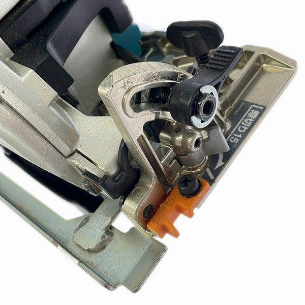 ☆中古品 2点セット☆makita マキタ 18V 125mm 充電式マルノコ HS471D 替刃付き 青 充電式ブロワー UB182D 本体のみ129565 - 7
