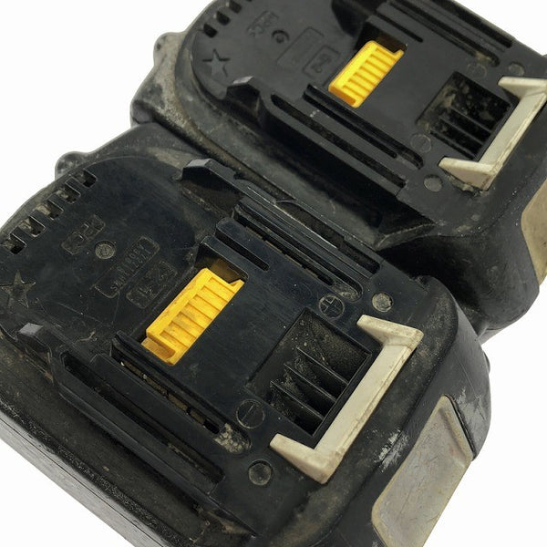 ☆中古品☆makita マキタ 純正リチウムイオンバッテリー BL1860B×2 充電器 DC18RF付き 電動工具 蓄電池 充電地129459 - 8