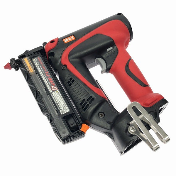 ☆中古極美品☆MAX マックス 14.4V/18V 充電式ピンネイラ TJ-35P4 バッテリー(18V 5.0Ah) 充電器 ケース付 ピン釘打機 ピンタッカー133839 - 4