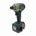 ☆中古品☆makita マキタ 14.4V 充電式インパクトドライバ TD131DRFX バッテリー2個(14.4V 3.0Ah) 充電器 ケース付129892 - 4
