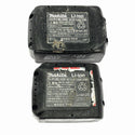 ☆中古品セット☆makita マキタ 14.4V 3.0Ah/18V 4.0Ah 純正リチウムイオンバッテリー BL1430+BL1840 LITHIUM-ION 雪/飛行機 116104 - 10