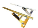 ☆中古品2点セット☆TAJIMA タジマ 丸鋸ガイド MRG-L1000 シンワ エルアングル 73170 定規2点セット 直角定規 大工道具114017 - 3