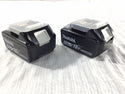 ☆未使用品2個セット☆makita マキタ 18V 6.0Ah 純正リチウムイオンバッテリー BL1860B 急速 残量 蓄電 LITHIUM-ION 雪/飛行機 116067116067 - 5