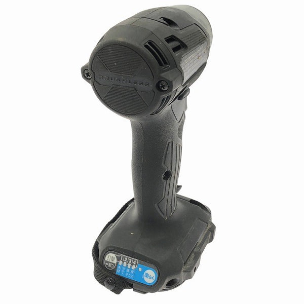 ☆美品☆makita マキタ 18V 充電式インパクトドライバー TD173DZB 黒/ブラック コードレス バッテリー式137700 - 4
