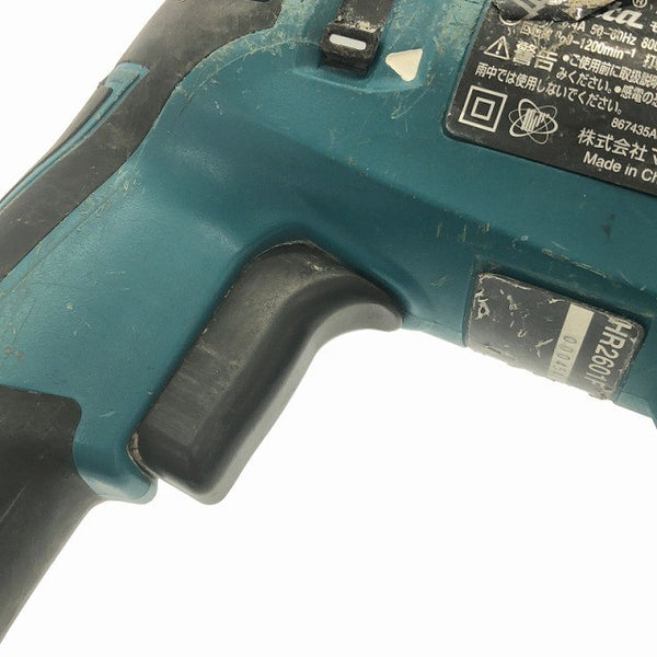 ☆中古品☆makita マキタ 100V 26mm ハンマドリル HR2601F SDSプラス コード式 ハンマードリル 穴あけ 穿孔118916 - 7