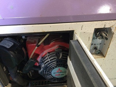 ☆近畿圏のみ送料無料☆SEIWA セイワ 精和産業 セル付き防音型エンジンコンプレッサー SCPE-22GLS ガソリンエンジン - 7