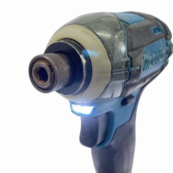 ☆中古品☆makita マキタ 14.4V 充電式インパクトドライバー TD138D 青/ブルー バッテリ1個(14.4V 3.0Ah) 充電器付 電動工具 - 6