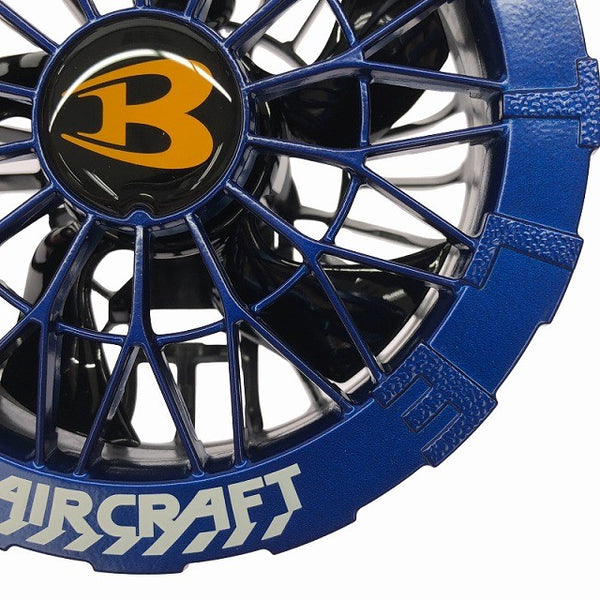 ☆未使用セット☆BURTLE バートル 30V エアークラフト専用バッテリー AC10 ファンユニット AC10-2 オーシャンブルー 2026年モデル128954 - 8